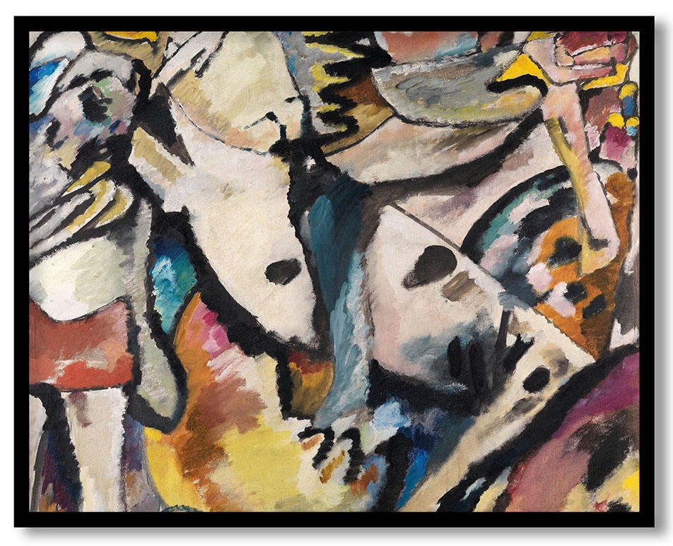 Improvisation 13 by Wassily Kandinsky (1910)