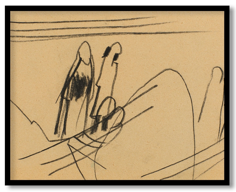 Study for Komposition IV by Wassily Kandinsky (1911)