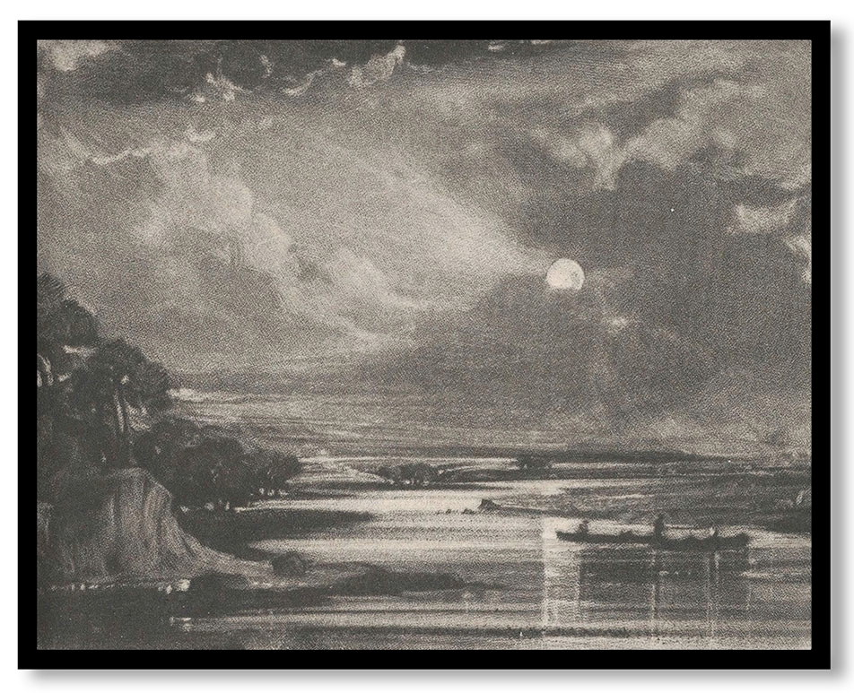 Approaching Storm, View on the Thames by John Constable (1829)