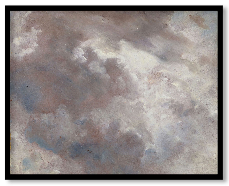 Cloud Study #1222 by John Constable (1821)