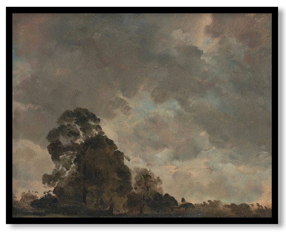 Cloud Study #1228 by John Constable (ca.1821)