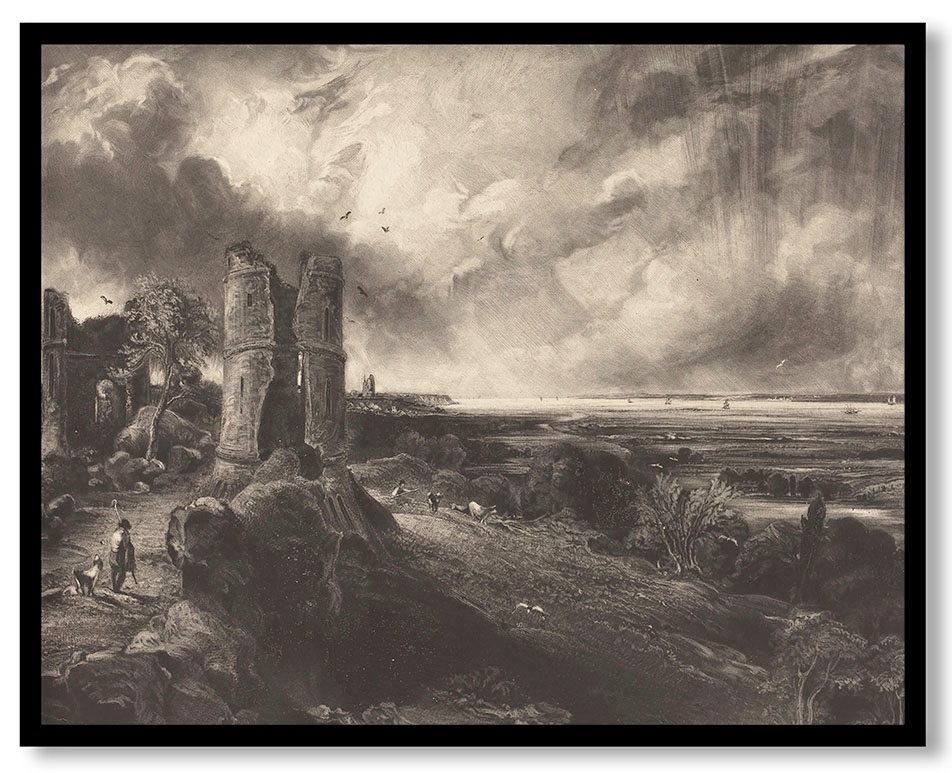 Hadleigh Castle (Large Plate) by John Constable (1830 and 1832)