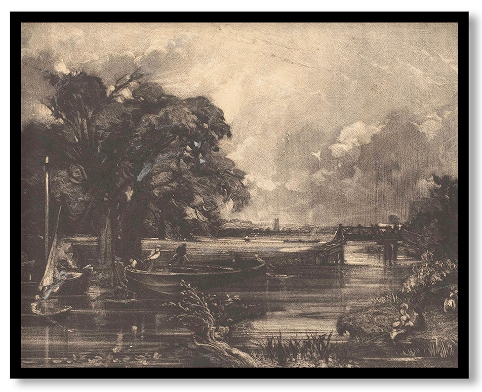 River Stour, Suffolk by John Constable (1830)