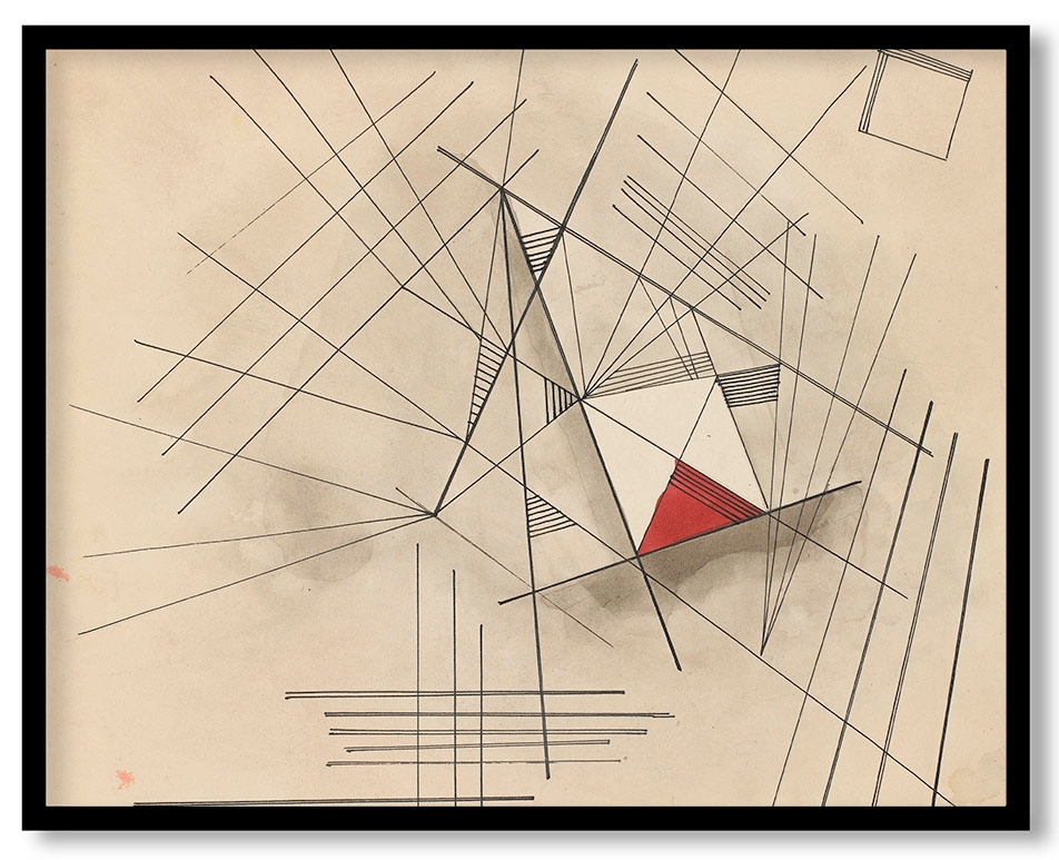 Untitled #1069 by Wassily Kandinsky (c. 1930)