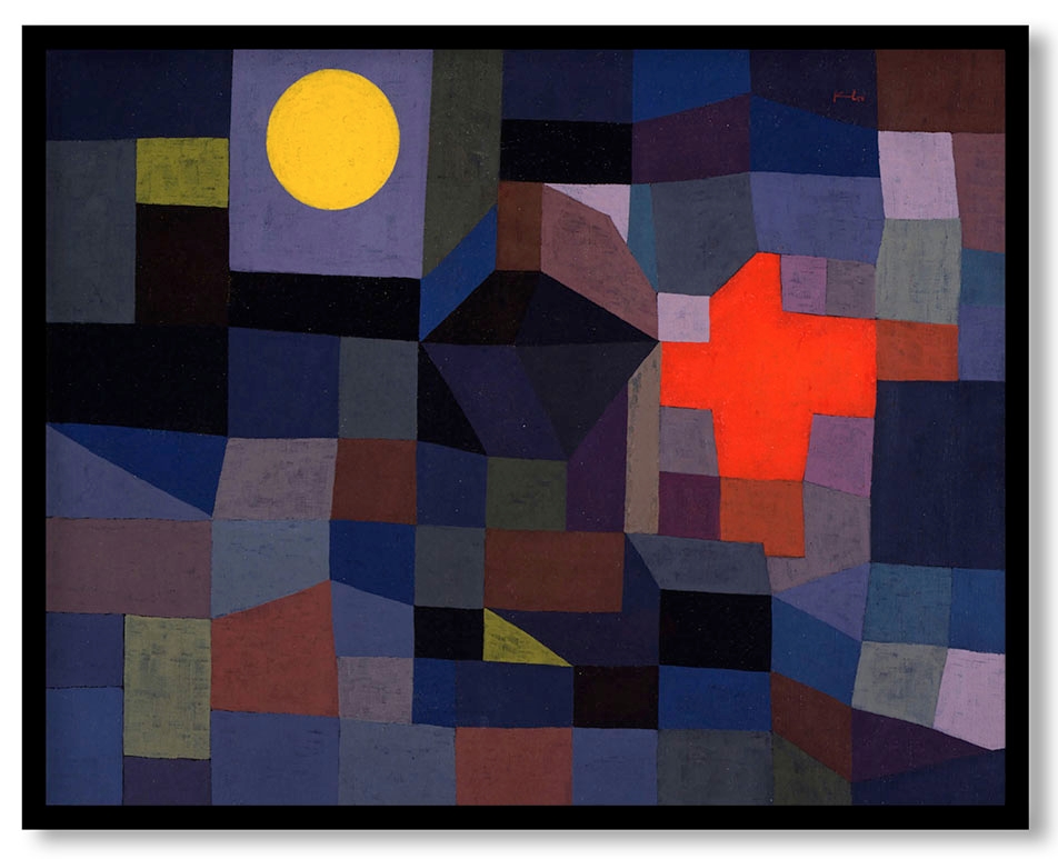 Fire at Full Moon by Paul Klee (1933)