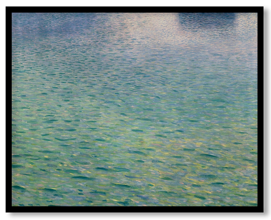 Island in the Attersee by Gustav Klimt (1901)