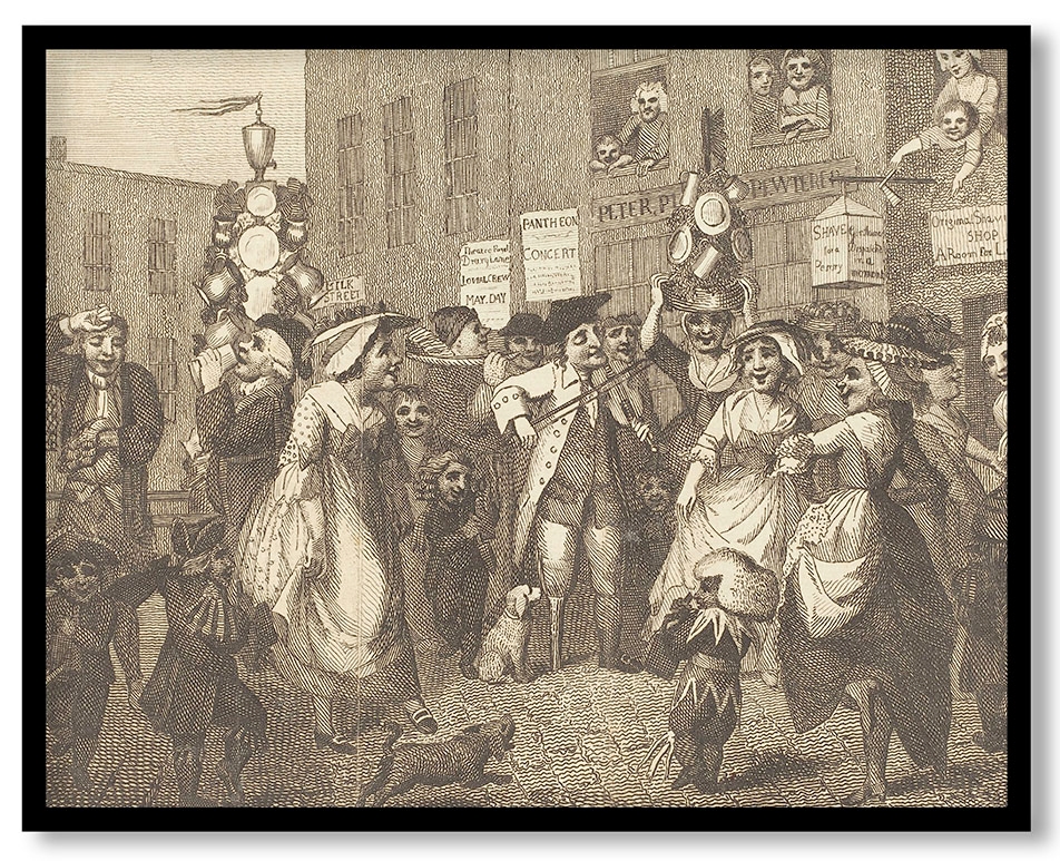 May-Day in London by William Blake (1784)