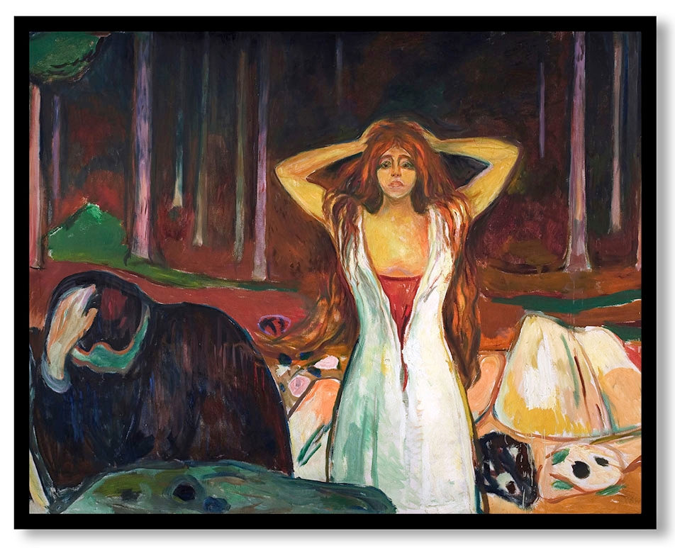 Ashes by Edvard Munch
