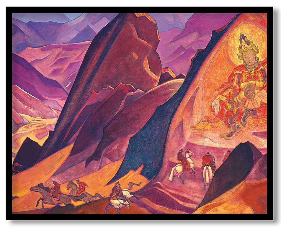 The Command of Rigden Jyepo by Nicholas Roerich (1926)