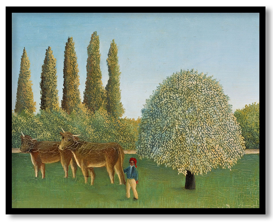 Meadowland by Henri Rousseau (1910)