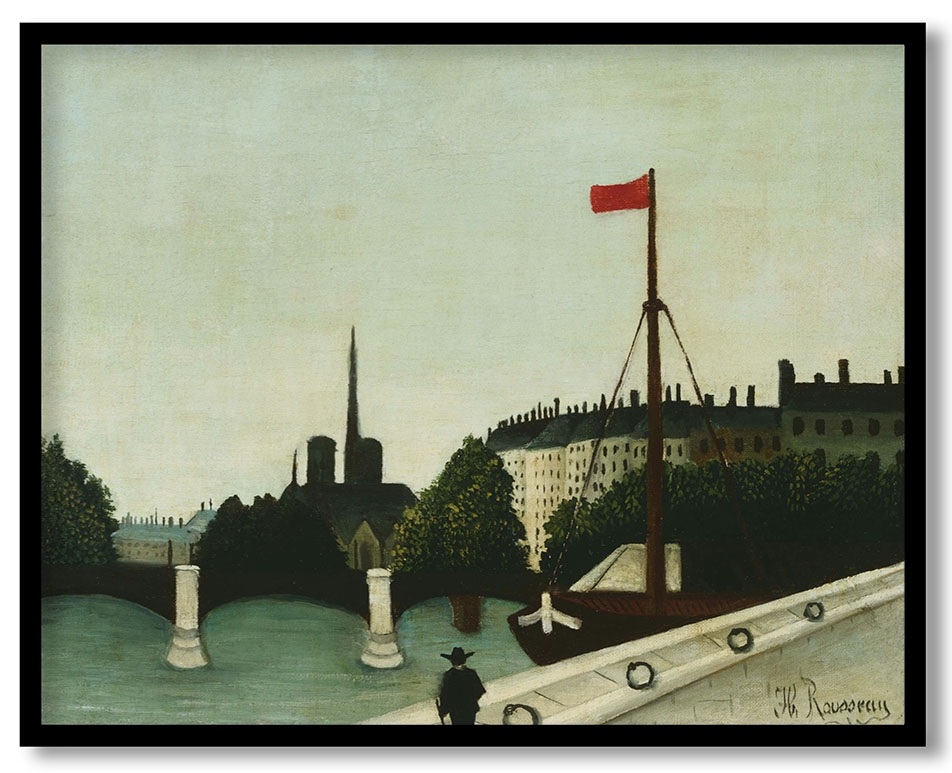 Notre Dame by Henri Rousseau (1909)