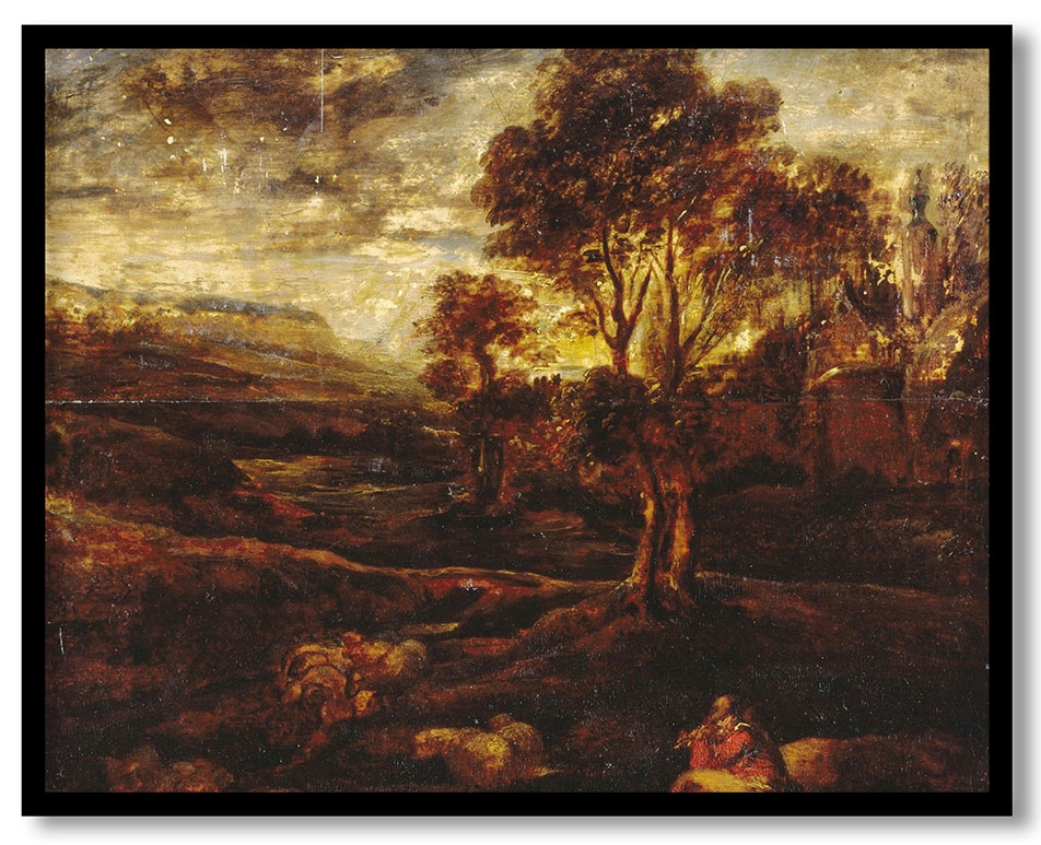 Evening Landscape by Peter Paul Rubens (17th century)