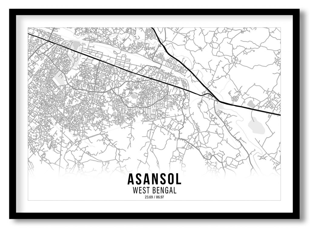 Asansol gradient map