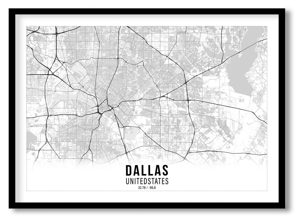 Dallas gradient map