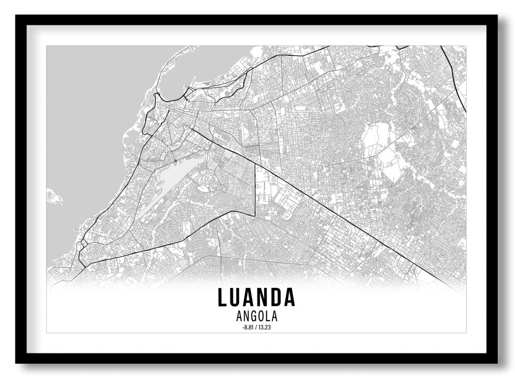 Luanda gradient map