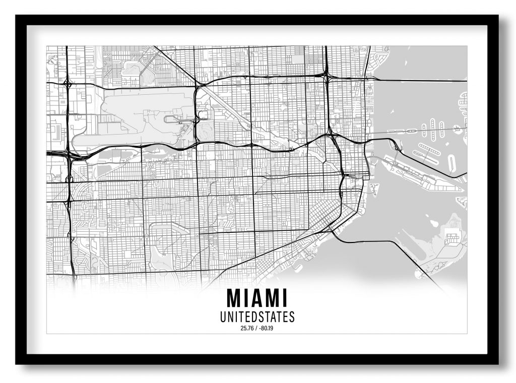 Miami gradient map
