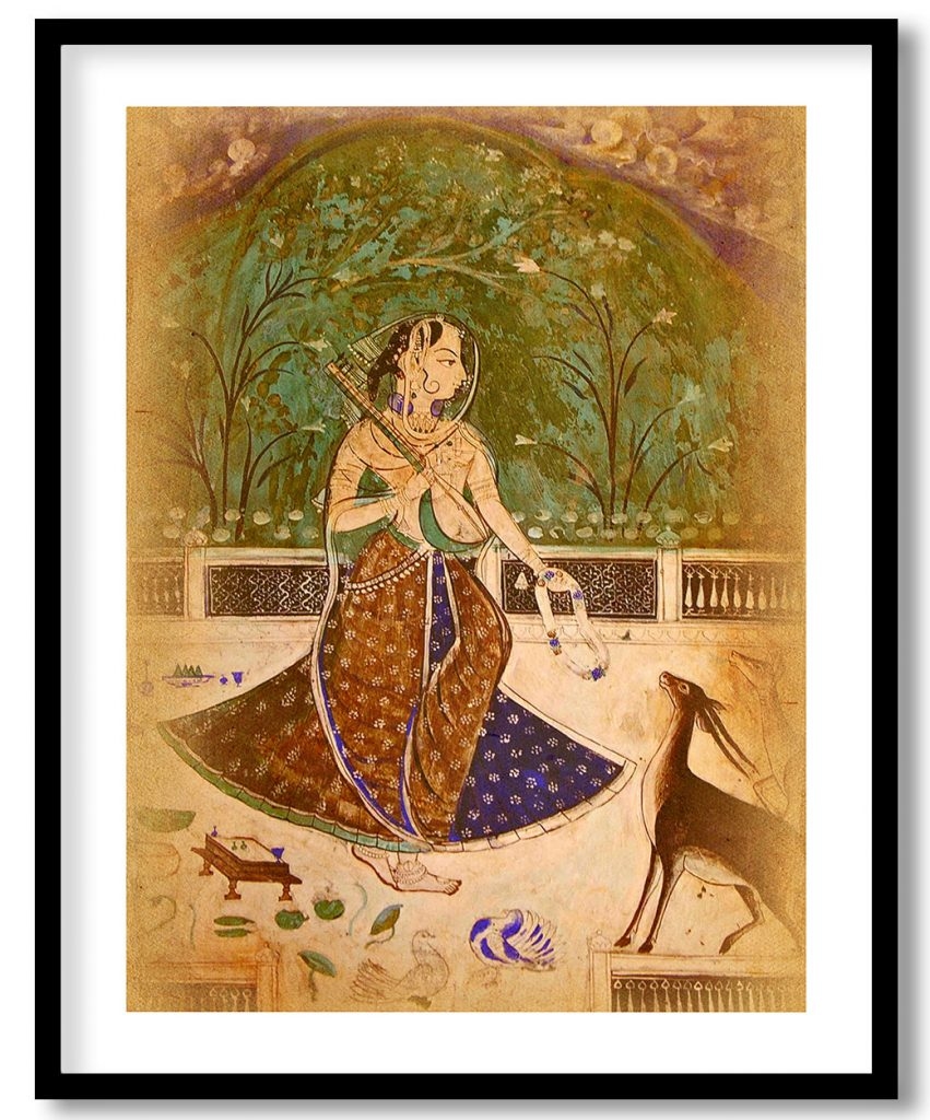 Traditional Indian maharani