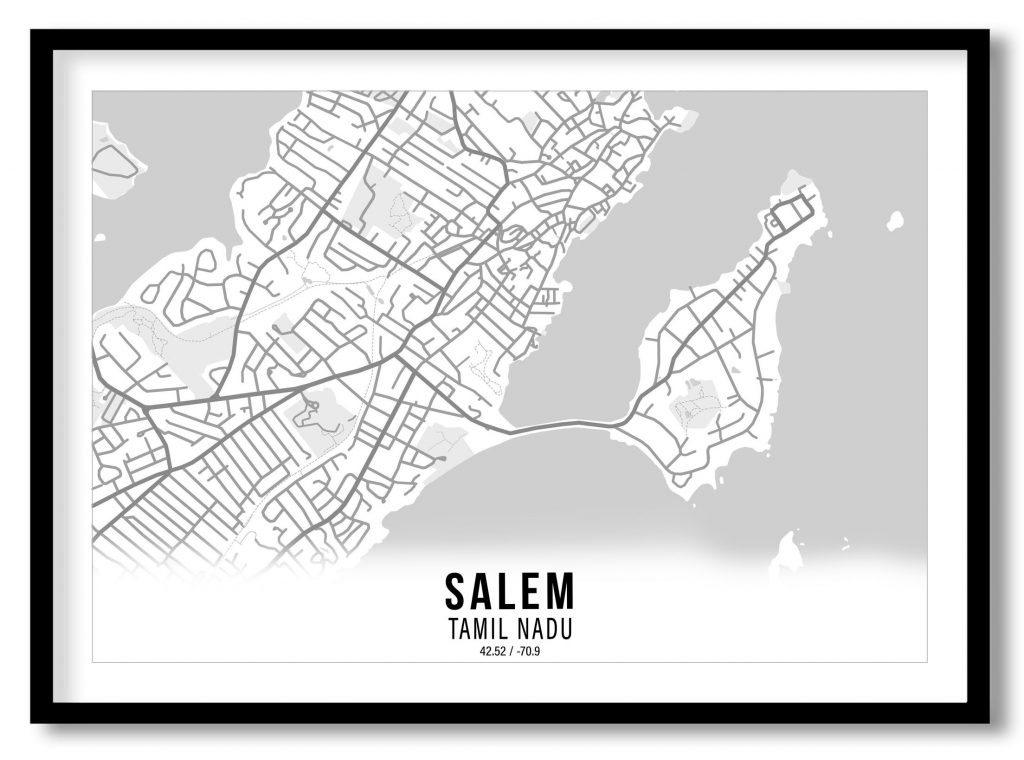 Salem gradient map