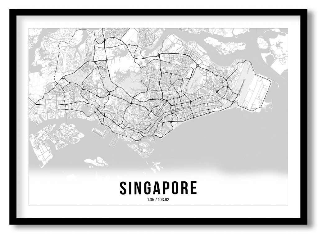 Singapore gradient map