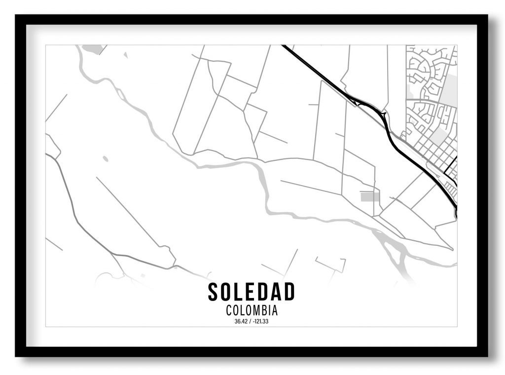 Soledad gradient map