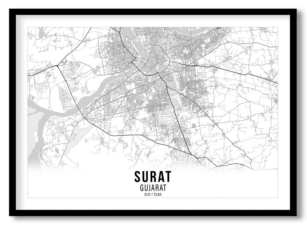 Surat gradient map
