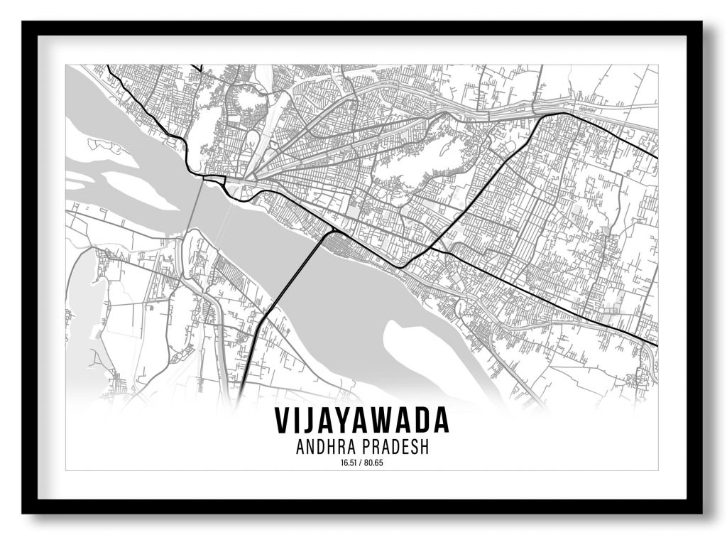 Vijayawada gradient map