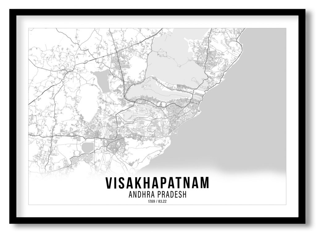 Visakhapatnam gradient map