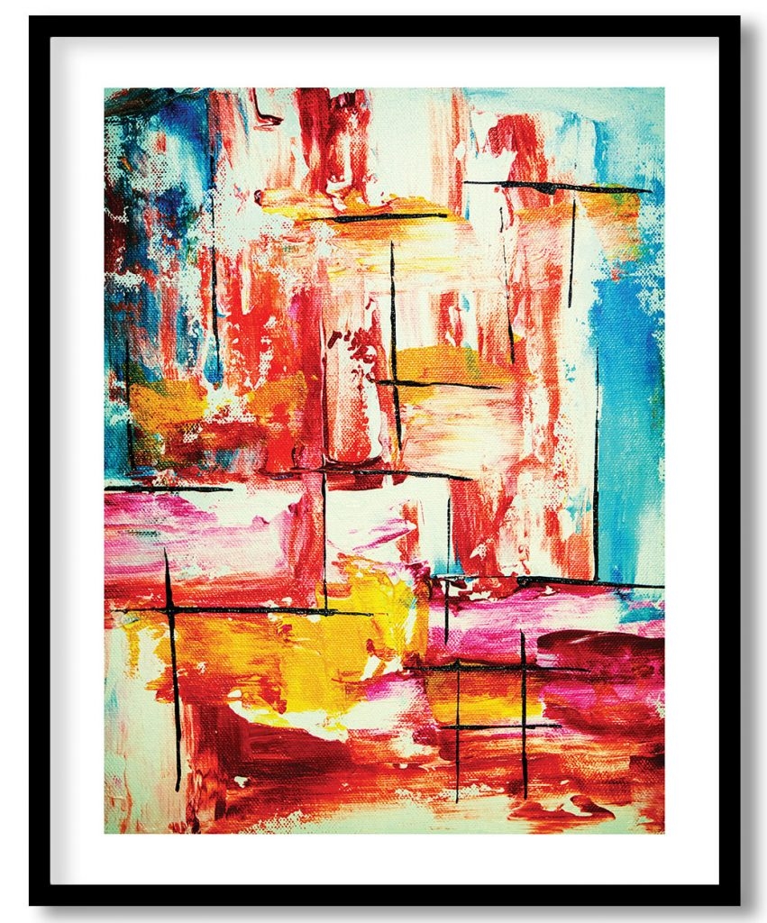 Contemporary Abstract Art #010