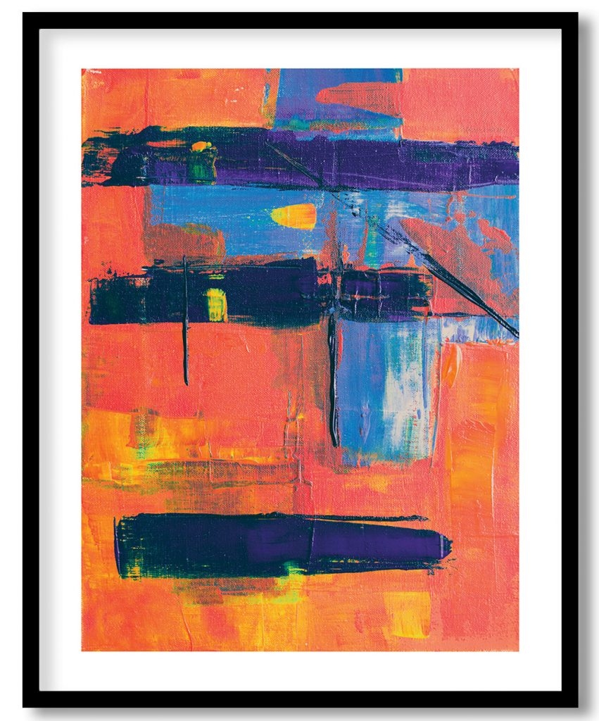 Contemporary Abstract Art #043