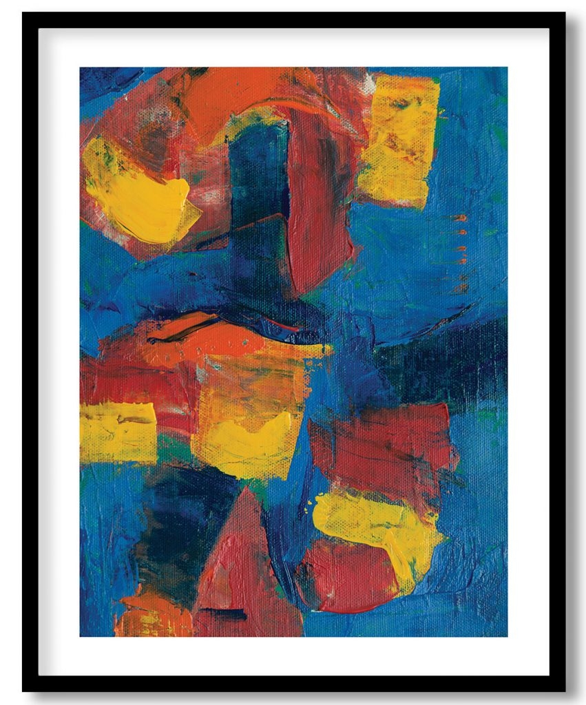 Contemporary Abstract Art #055