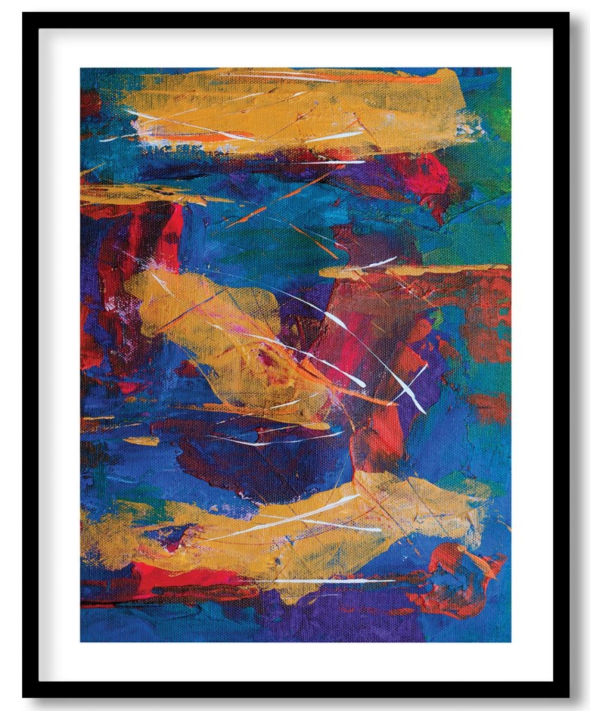 Contemporary Abstract Art #256