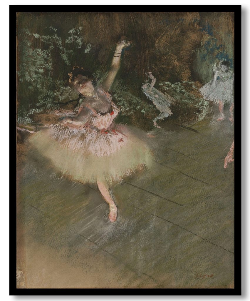 The Star by Edgar Degas (1876-78)
