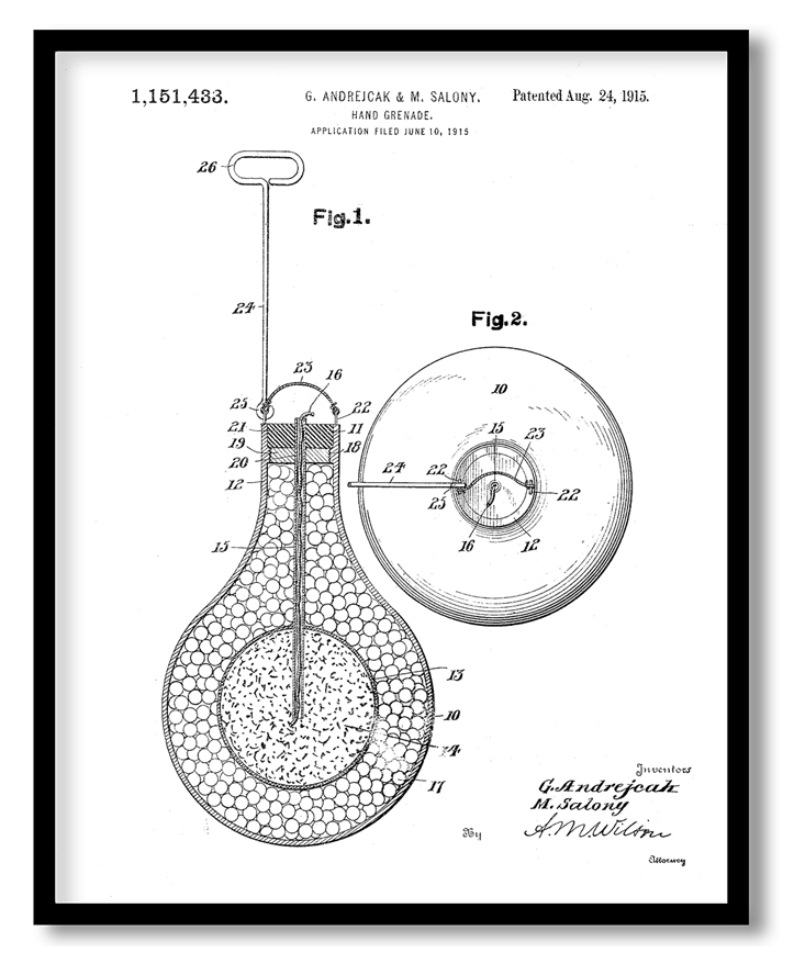 Hand Grenade 1915