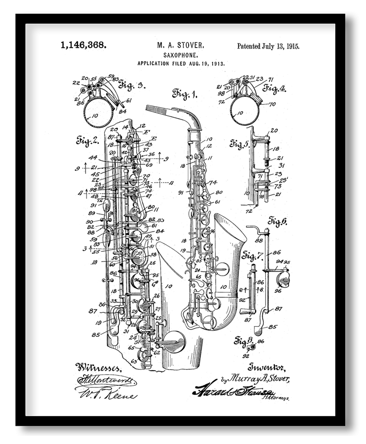 Saxophone 1915