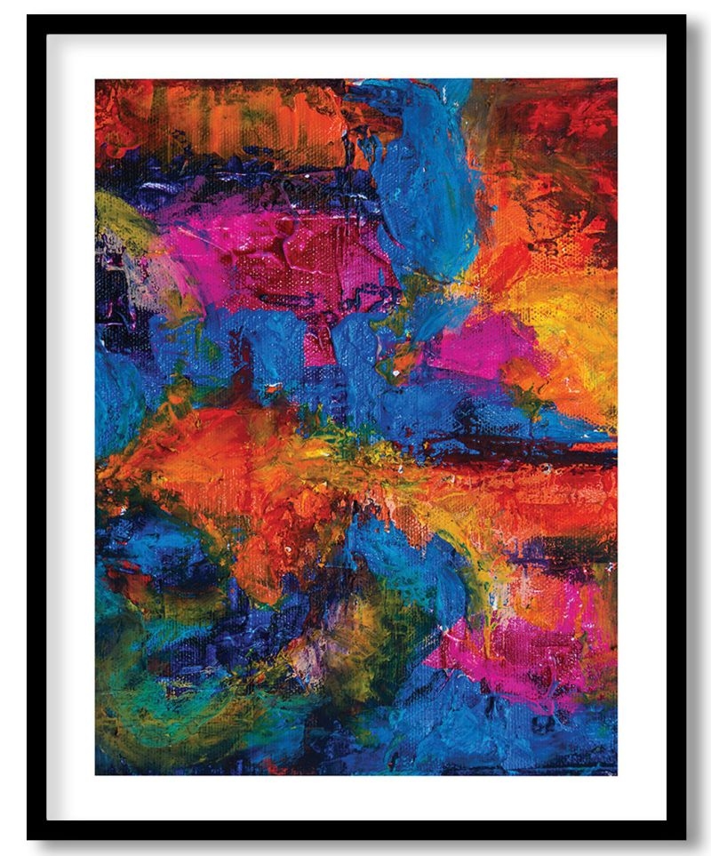 Contemporary Abstract Art #017