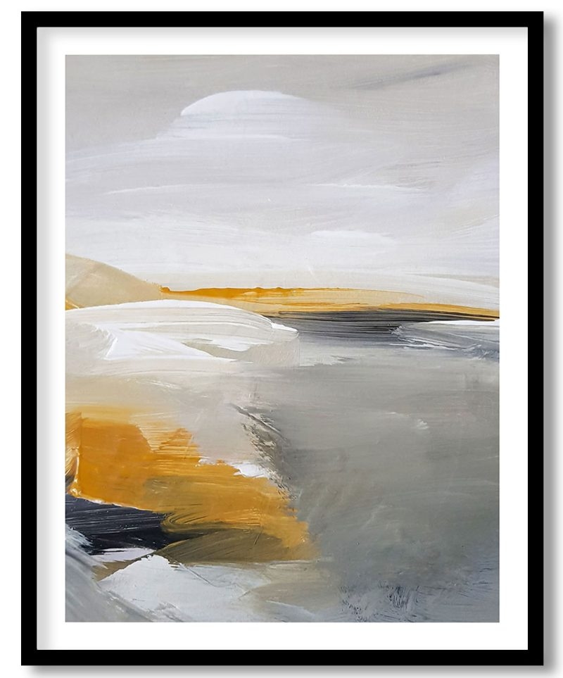 Colossal brushstrokes abstract painting