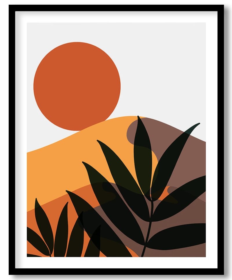 Boho Sunrise at Mountains