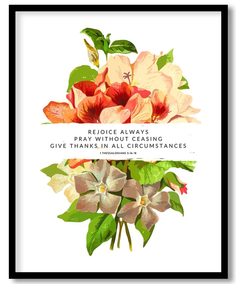 Rejoice always pray without ceasing