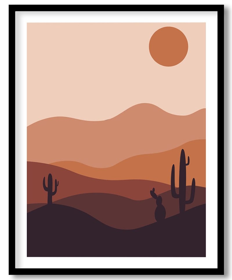 Mid century desert