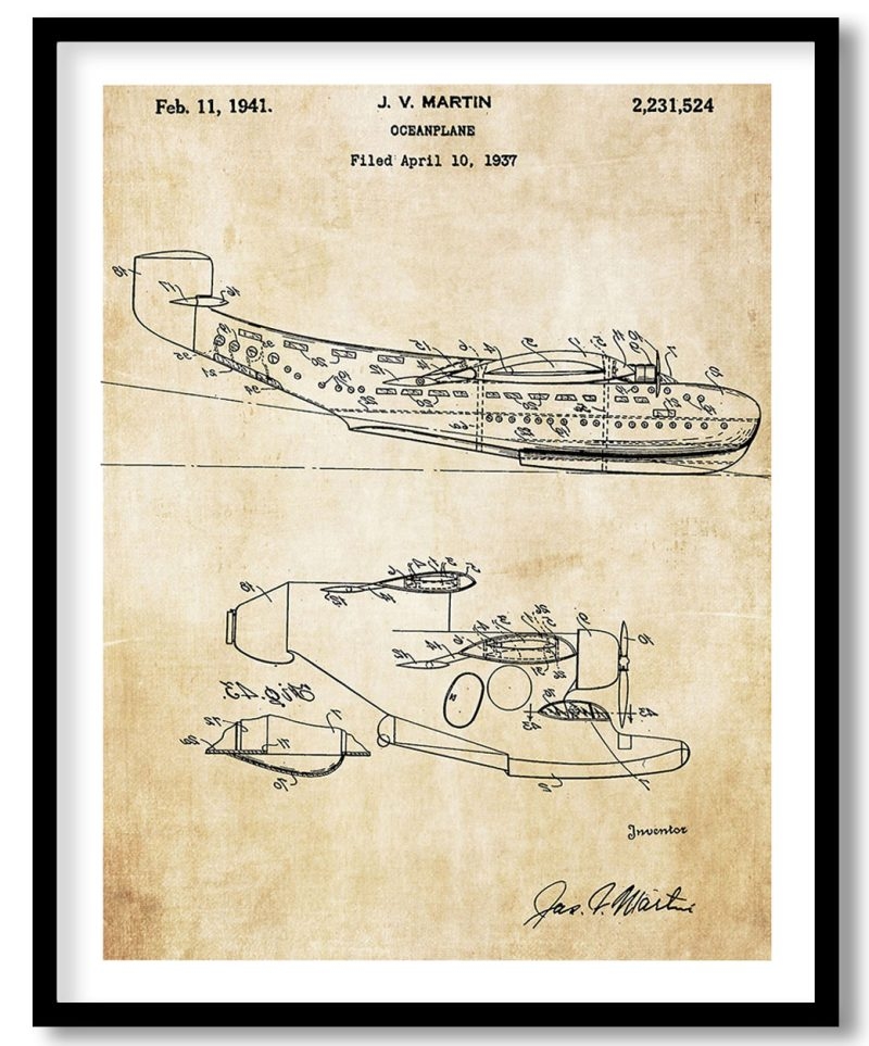 Ocean Plane 1937 vintage