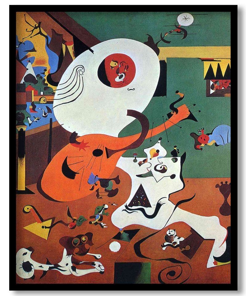 Dutch Interior I by Joan Miro (1928)