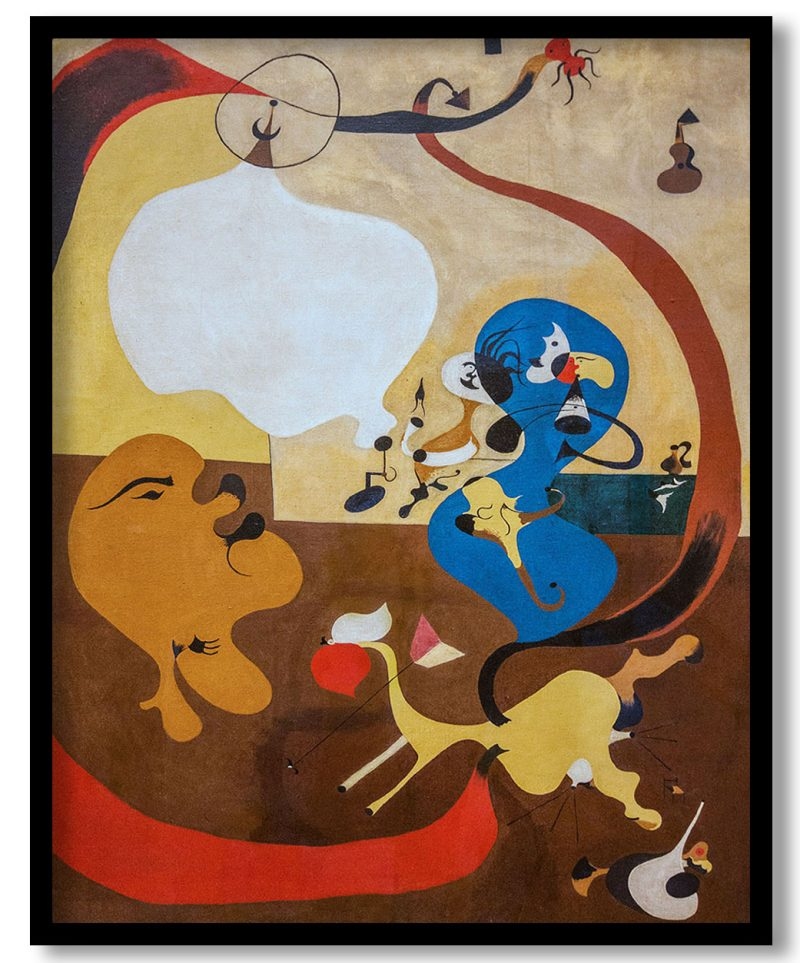 Dutch Interior II by Joan Miro (1928)