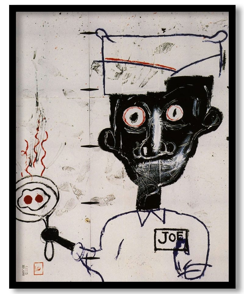 Eyes and Eggs by Jean Michel Basquiat (1983)
