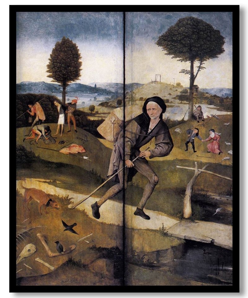 The Haywain Triptych (Detail) by Hieronymus Bosch (1500 1502)