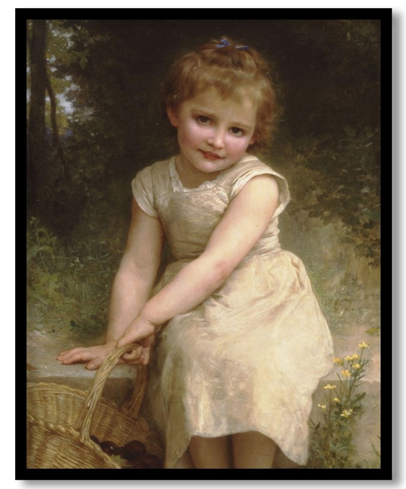 Plums by William Adolphe Bouguereau (1896)