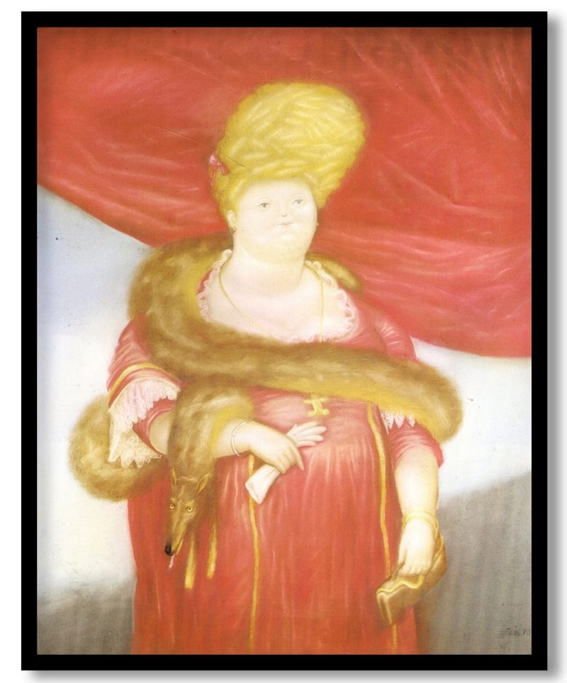 Prima Donna by Fernando Botero (1970)