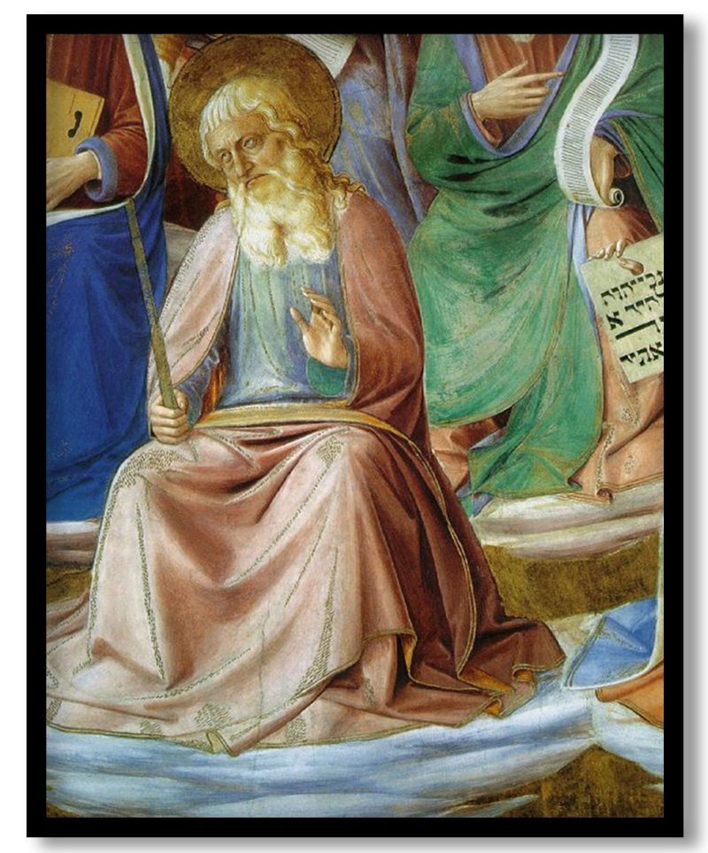 Prophets (detail) by Fra Angelico (1447)