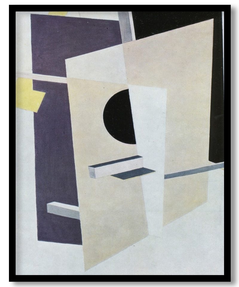 Proun Interpenetrating Planes by El Lissitzky (Unknown)