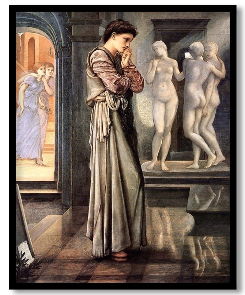 Pygmalion and the Image I_ The Heart Desires by Edward Burne Jones (1875 1878)