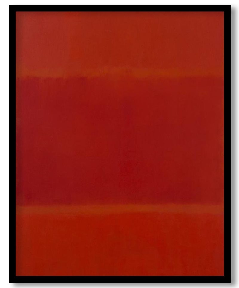 Red and Orange by Mark Rothko (1955)
